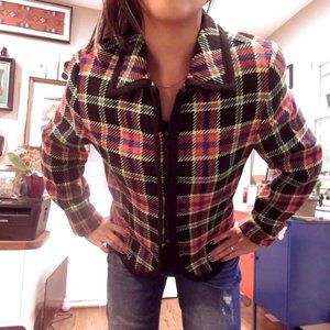 Vintage Emanuel Ungar0 Multicolor Zip Jacket